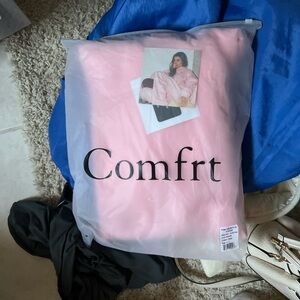 Comfrt Pink Women's Sweater
